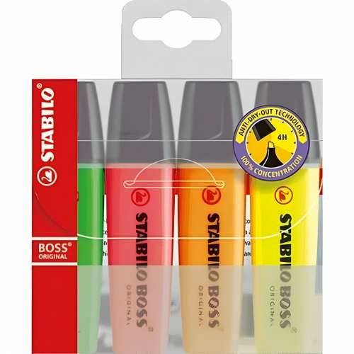 Set Fluorescentnih Markera Stabilo Boss Pisana (5 kom.) Cijena