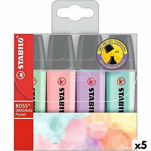 Set Fluorescentnih Markera Stabilo Boss Pisana (5 kom.) Cijena