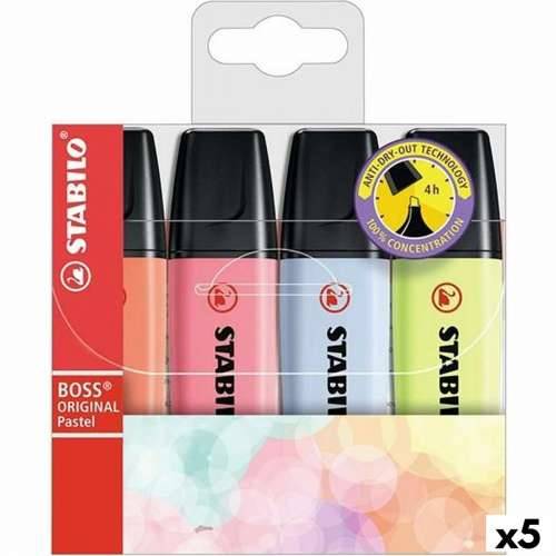 Set Fluorescentnih Markera Stabilo Boss Pisana (5 kom.) Cijena