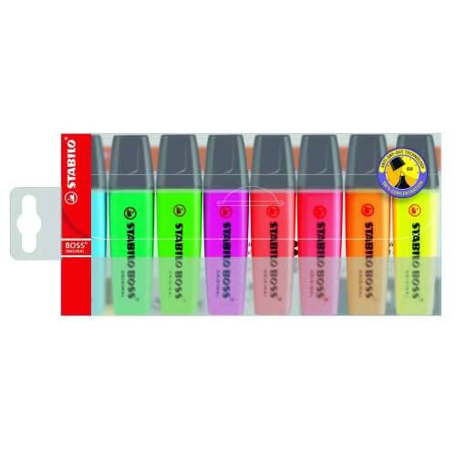 Set Fluorescentnih Markera Stabilo Boss Pisana (5 kom.) Cijena