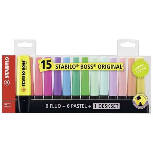 Set Fluorescentnih Markera Stabilo Boss Pisana (5 kom.) Cijena