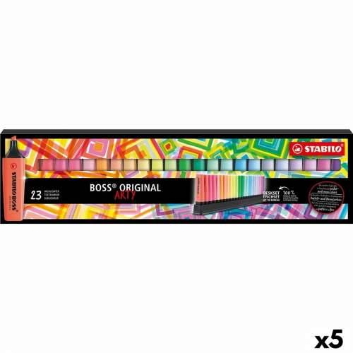 Set Fluorescentnih Markera Stabilo Boss Arty Pisana (5 kom.) Cijena