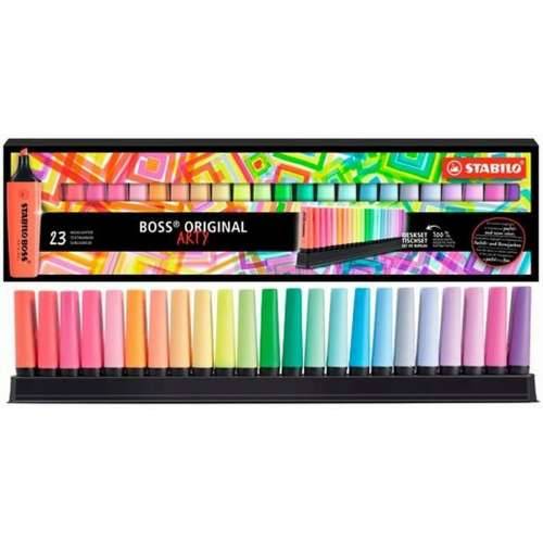 Set Fluorescentnih Markera Stabilo Boss Arty Pisana (5 kom.) Cijena