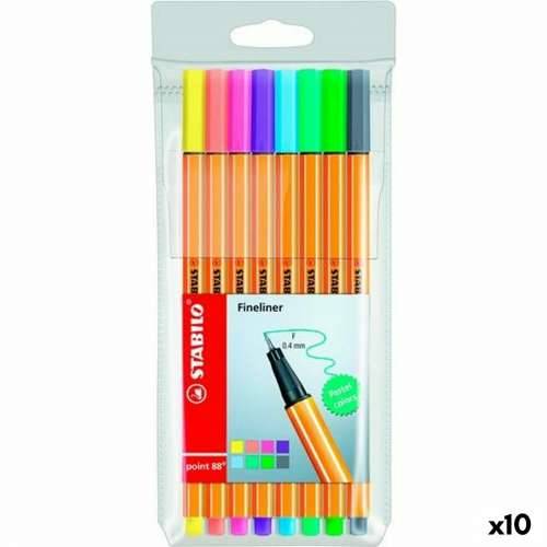 Set Flomastera Stabilo Point 88 Pisana (10 kom.) Cijena