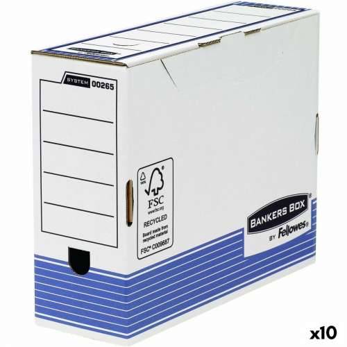 Kutija za datoteke Fellowes Plava Bijela A4 100 mm (10 kom.) Cijena