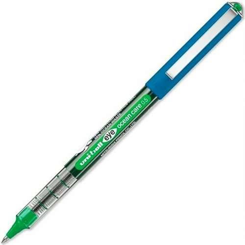 Olovka s tekućom tintom Uni-Ball ROLLERBALL EYE OCEAN CARE 0,5 mm Zelena (12 kom.) Cijena