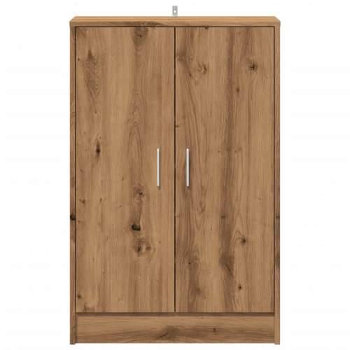 Ormarić za cipele boja hrasta 60x35x92 cm konstruirano drvo - hrast artisan 60 x 35 x 92 cm 1 shoe cabinet with door Cijena
