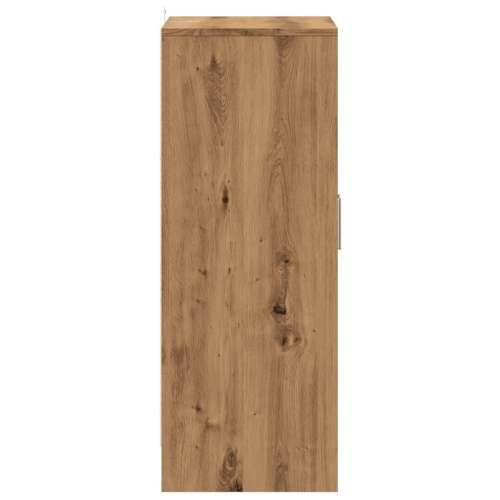 Ormarić za cipele boja hrasta 60x35x92 cm konstruirano drvo - hrast artisan 60 x 35 x 92 cm 1 shoe cabinet with door Cijena