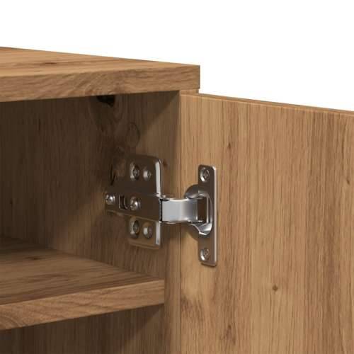 Ormarić za cipele boja hrasta 60x35x92 cm konstruirano drvo - hrast artisan 60 x 35 x 92 cm 1 shoe cabinet with door Cijena