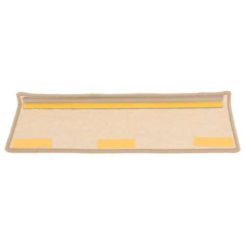 Ljepljivi tepisi za stepenice 15 kom tamnobež 65x21x4 cm - Tamnobež 15 Cijena