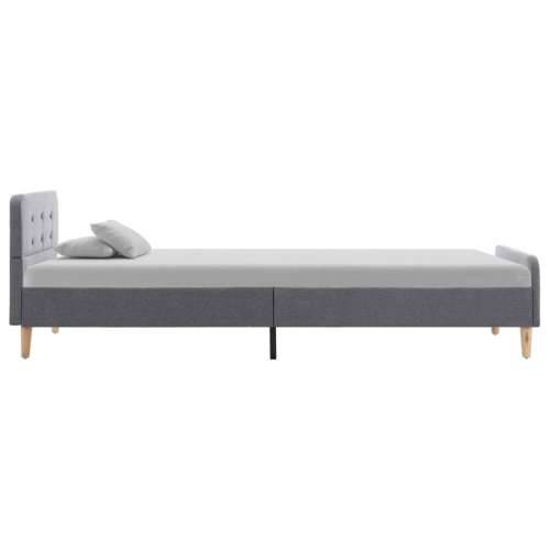 Okvir za krevet od tkanine svjetlosivi 90 x 200 cm - Svjetlosiva 90 x 200 cm Cijena