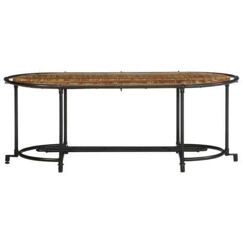 Stolić za kavu 110x55x40 cm od masivnog obnovljenog drva - 1 masivno obnovljeno drvo Cijena
