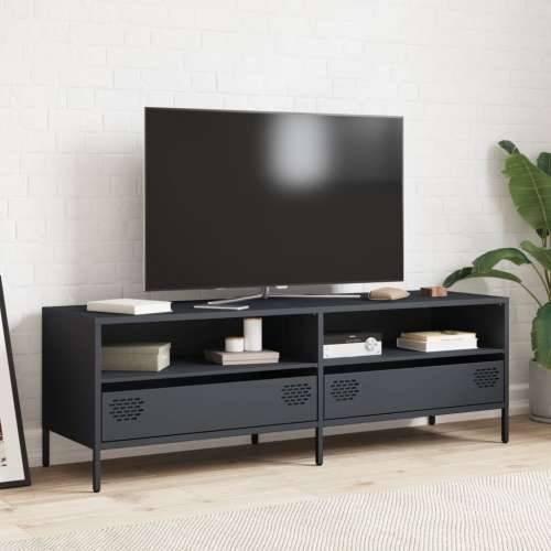 TV ormarić antracit 135 x 39 x 43,5 cm hladno valjani čelik - Antracit 1 135 cm Cijena
