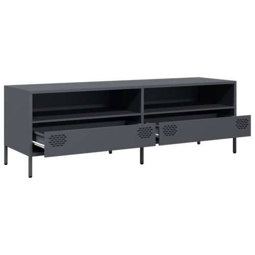 TV ormarić antracit 135 x 39 x 43,5 cm hladno valjani čelik - Antracit 1 135 cm Cijena
