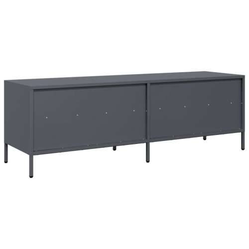 TV ormarić antracit 135 x 39 x 43,5 cm hladno valjani čelik - Antracit 1 135 cm Cijena