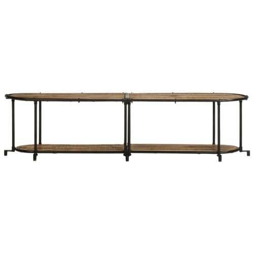 TV ormarić 160x42x40 cm od masivnog grubog drva manga - 160 x 42 x 40 cm 1 Grubo masivno drvo manga Cijena