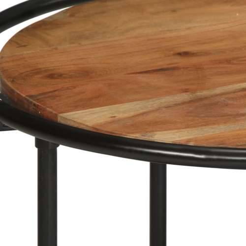 Stolić za kavu 110 x 55 x 40 cm od masivnog bagremovog drva - 1 Masivno bagremovo drvo Cijena