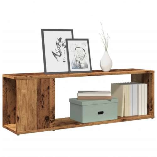 TV ormarić boja staro drvo 100x24x32 cm od konstruiranog drva - Staro drvo 100 x 24 x 32 cm 1 Cijena