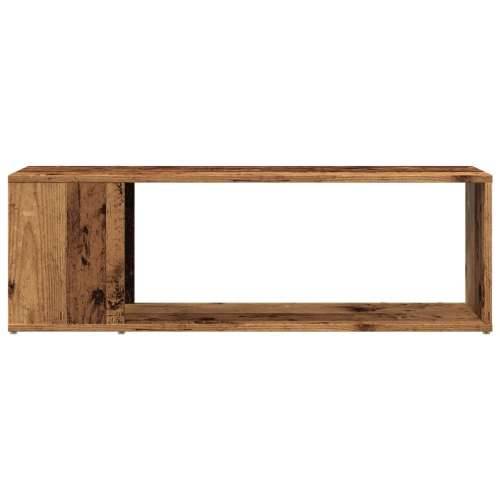 TV ormarić boja staro drvo 100x24x32 cm od konstruiranog drva - Staro drvo 100 x 24 x 32 cm 1 Cijena