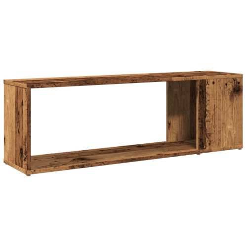 TV ormarić boja staro drvo 100x24x32 cm od konstruiranog drva - Staro drvo 100 x 24 x 32 cm 1 Cijena