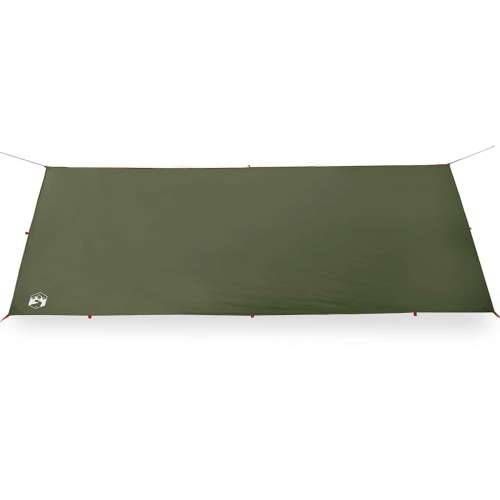 Cerada za kampiranje maslinastozelena 506x306 cm vodootporna - Maslinovo zelena 506 x 306 cm taft 1 Cijena