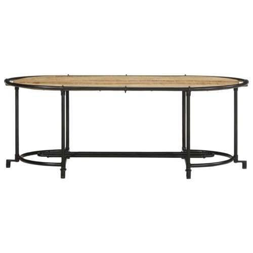 Stolić za kavu 110x55x40 cm od masivnog grubog drva manga - 1 Grubo masivno drvo manga Cijena