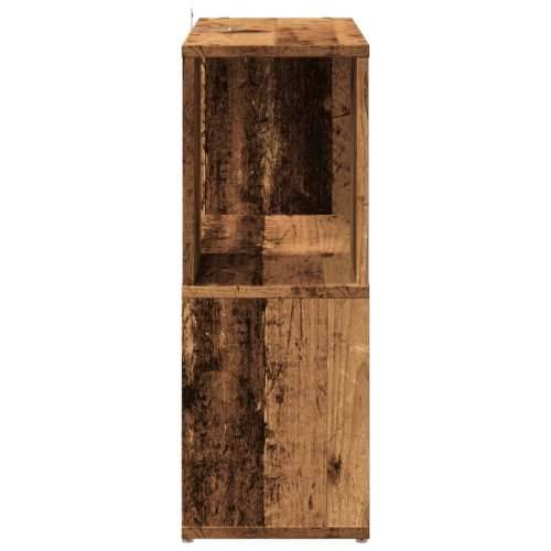 Ormarić za knjige boja staro drvo 60 x 24 x 63 cm drveni - Staro drvo 60 x 24 x 63 cm 1 Cijena