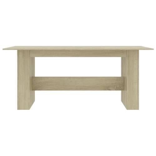 Blagovaonski stol boja hrasta 180x90x76 cm konstruirano drvo - sonoma hrast 1 Cijena