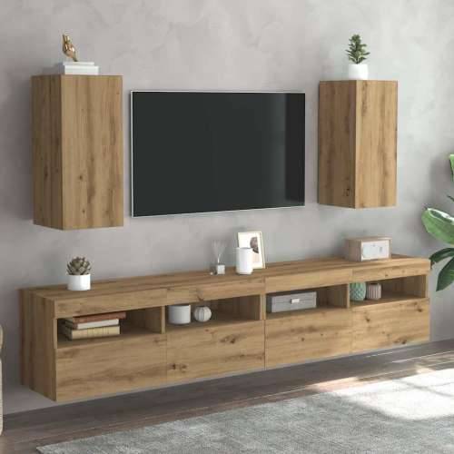 TV ormarići 2 kom boja hrasta artisan 30,5 x 30 x 60 cm drveni - hrast artisan 2 60 cm Cijena