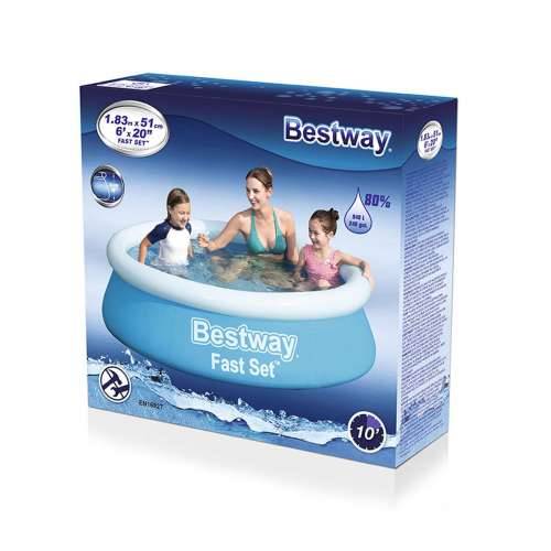 Bazen na napuhavanje Bestway Plava 940 L 183 X 51 cm Cijena