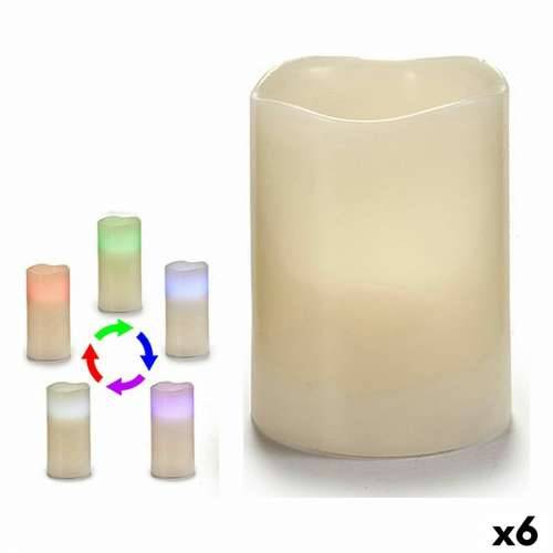 LED Svijeća Bijela 7,5 x 10 x 7,5 cm (6 kom.) Cijena