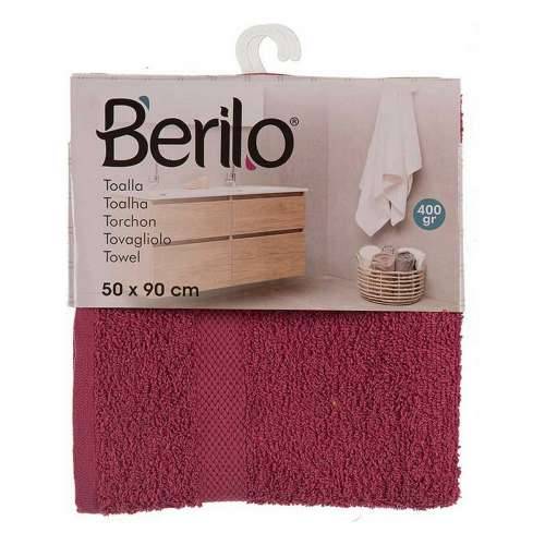 Ručnik za kupanje Berilo 5312 Granatna 80 % pamuk 20 % Poliester 50 x 0,5 x 90 cm (6 kom.) Cijena