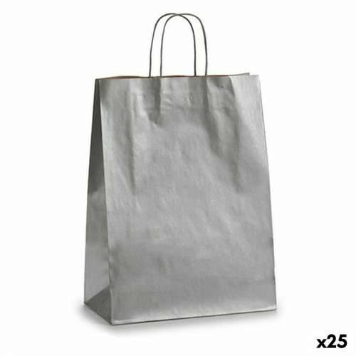 Papirnata Vrećica Pincello 32411 Srebrna 12 x 52 x 32 cm 32 X 12 X 50 cm (25 kom.) Cijena
