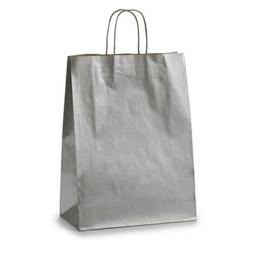 Papirnata Vrećica Pincello 32411 Srebrna 12 x 52 x 32 cm 32 X 12 X 50 cm (25 kom.) Cijena