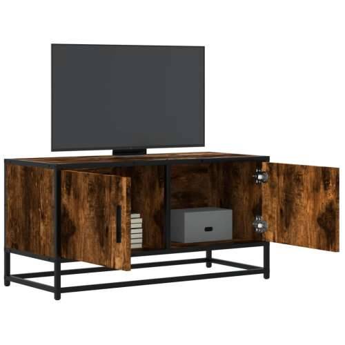 TV ormarić boja dimljenog hrasta 80x34,5x40 cm konstruirano - Dimljeni hrast 1 Cijena