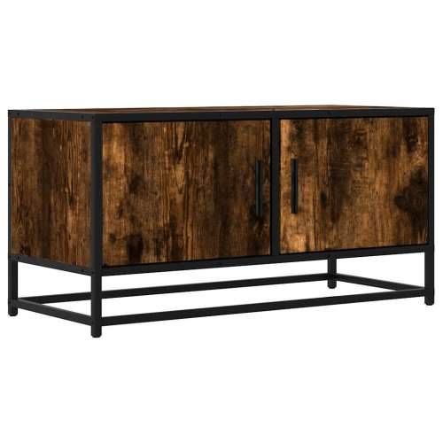 TV ormarić boja dimljenog hrasta 80x34,5x40 cm konstruirano - Dimljeni hrast 1 Cijena