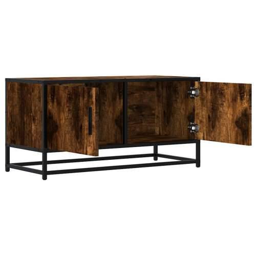 TV ormarić boja dimljenog hrasta 80x34,5x40 cm konstruirano - Dimljeni hrast 1 Cijena