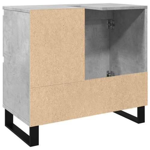 Kupaonski ormarić za Lavabo - Umivaonik boja betona 65x33x60 cm drveni Cijena