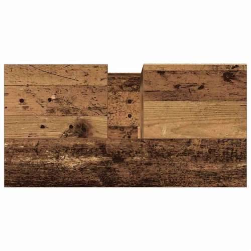 Kupaonski ormarić za Lavabo - Umivaonik boja drva 65 x 33 x 60 cm drveni - Staro drvo 1 Cijena