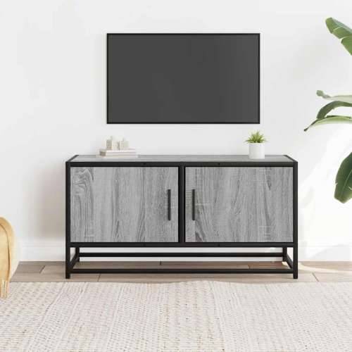 TV ormarić boja hrasta sonome 80x34,5x40 cm konstruirano drvo - Sivi hrast sonoma 1 Cijena