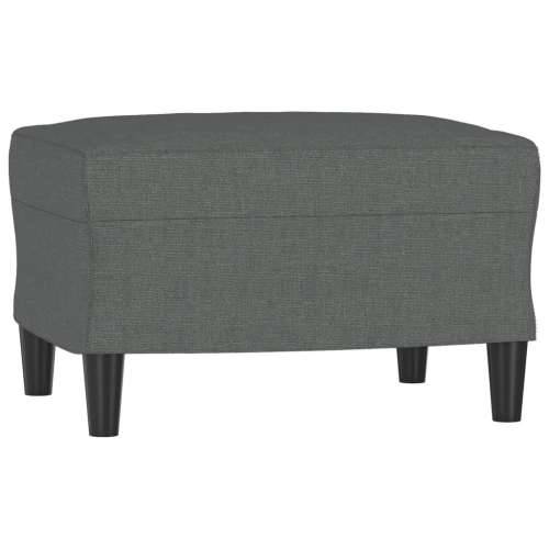 4-dijelni set sofa s jastucima tamnosivi od tkanine - Tamno siva s jastučićima i tabureom Cijena