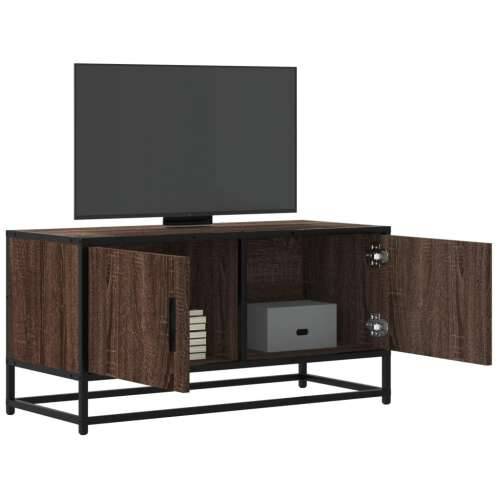TV ormarić boja smeđeg hrasta 80x34,5x40 cm konstruirano - Smeđi hrast 1 Cijena