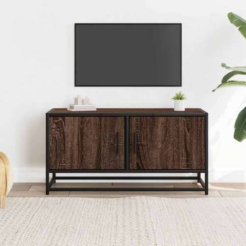 TV ormarić boja smeđeg hrasta 80x34,5x40 cm konstruirano - Smeđi hrast 1 Cijena