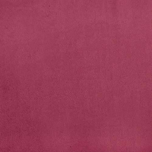 Trosjed s tabureom crvena boja vina 180 cm baršunasti - boja crnog vina 180 cm Cijena