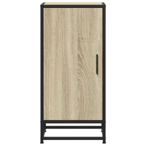 Komoda boja hrasta 35,5 x 35 x 76 cm konstruirano drvo i metal - sonoma hrast 1 Cijena