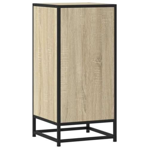 Komoda boja hrasta 35,5 x 35 x 76 cm konstruirano drvo i metal - sonoma hrast 1 Cijena