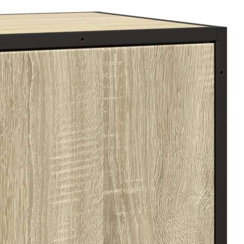 Komoda boja hrasta 35,5 x 35 x 76 cm konstruirano drvo i metal - sonoma hrast 1 Cijena