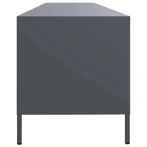 TV ormarić antracit 202x39x43,5 cm hladno valjani čelik - Antracit 1 202 cm Cijena