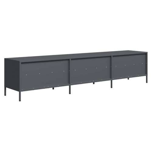 TV ormarić antracit 202x39x43,5 cm hladno valjani čelik - Antracit 1 202 cm Cijena