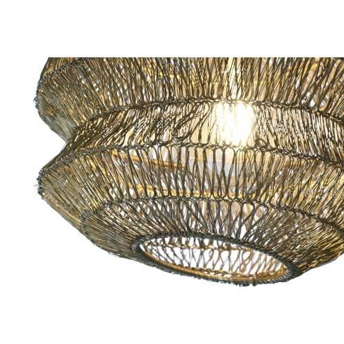 Stropna svjetiljka Home ESPRIT zlatan Metal Željezo 50 W 26 x 26 x 24 cm Cijena